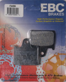 FA109 EBC BRAKES Organic тормозные колодки HONDA VF 