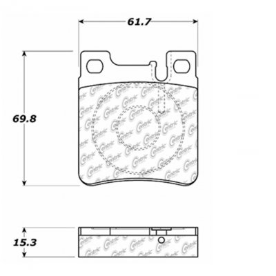 309.06030 StopTech Тормозные колодки Performance Pads   для: MERCEDES BENZ 