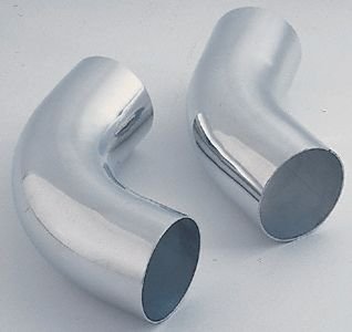 2884 Vibrant Performance 50мм O.D. Универсальный алюминиевый патрубок (90 градусов сгиб) - ХРОМrn 50мм O.D. Универсальный алюминиевый патрубок (90 градусов сгиб) - ХРОМrn