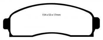 DP71617 EBC Brakes Greenstuff Тормозные колодки CHEVROLET Equinox CHEVROLET Equinox 2003 thru 2006, FORD Explorer 2002 thru 2005, FORD Explorer 2003 thru 2005, FORD Explorer Sport 2000 thru 2001, FORD Explorer Sport 2002, FORD Explorer Sport 2003 thru 2006, FORD Explorer Sport 2000 thru 2001, FORD Explorer Sport 2002, FORD Explorer Sport 2003 thru 2006, FORD Explorer Sport Trac 2000 thru 2002, FORD Explorer Sport Trac 2003 thru 2004, FORD Explorer Sport Trac 2005 thru 2006, FORD Explorer Sport Trac 2000 thru 2002, FORD Explorer Sport Trac 2003 thru 2004, FORD Explorer Sport Trac 2005 thru 2006, FORD Ranger 2WD 2003 and up, FORD Ranger 4WD 2003 and up, MAZDA 2003 and up, MERCURY Mountaineer 2002 thru 2005, PONTIAC Torrent 2006, SATURN Vue 2002 and up, SATURN Vue 2006 and up, SATURN Vue 2002 and up;