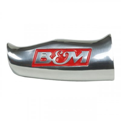 80529 80658 B&amp;M Racing хромированный переключатель АКПП / МКПП (Т образный) 