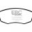 DP1337 EBC Brakes Ultimax2 Тормозные колодки перед  FIAT Doblo, Punto, Strada