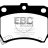 DP737 EBC Brakes Ultimax2 Тормозные колодки перед  KIA Pride; MAZDA 121