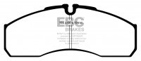 DPC850 EBC Heavy Duty Carbon колодки перед IVECO, MERCEDES-BENZ, RENAULT