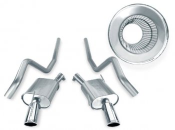 140321 Выпускная система BORLA Настроенный выпуск Ford Mustang Shelby GT500 '10 5.4L SC 2010 FORD MUSTANG GT 500