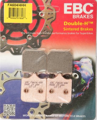 FA604/4HH EBC BRAKES Double-H™ тормозные колодки  BMW S 2010-2012 года выпуска
