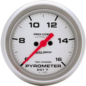 Autometer 4466 Ultra Lite Series EGT Gauges Exhaust Gas Temperature