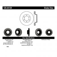 120.44129 Тормозные диски Premium PONTIAC, TOYOTA перед