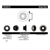 120.65113 Тормозные диски Premium FORD зад