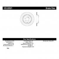 125.22021 Тормозные диски Premium LAND ROVER зад