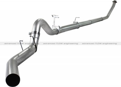 49-02001NM Afe Power Полная выхлопная система Turbo-Back 4.0" Dodge Dsl Trucks 94-02 L6-5.9L 