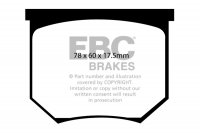 DP5035NDX EBC Brakes Bluestuff NDX Тормозные колодки передние LOTUS Elite