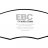 DP1768 EBC Brakes Ultimax тормозные колодки передние HYUNDAI Accent, i-20; KIA Rio (JB)