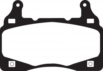 DP31895C EBC Brakes Redstuff Тормозные колодки CHEVROLET Camaro; HOLDEN Commodore, E, F выпуска 2011-2017 года