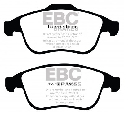 DP32024C EBC Brakes Тормозные колодки 