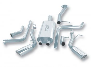 14964 Выпускная система BORLA Настроенный выпуск Chevrolet Suburban, GMC Yukon '01-'03 5.3L CHEVROLET,GMC SUBARU,Yukon