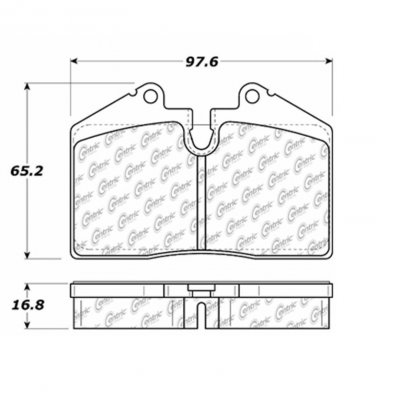 309.06080 StopTech Тормозные колодки Performance Pads (для суппорта ST-41) PORSCHE, FERRARI 