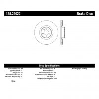 125.22022 Тормозные диски Premium LAND ROVER перед