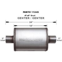 11249 Magnaflow Глушитель прямоточный 18" Body
