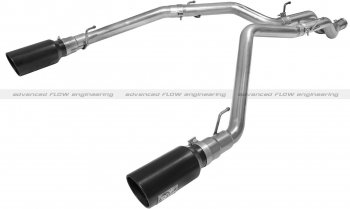 49-42044-B Afe Power Выхлопная система DPF-Back 3.0" RAM 1500 EcoDiesel 2014 V6-3.0L 