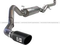 49-44017-B Afe Power Выхлопная система от Down-Pipe (DP-Back) 4.0" DP-Back GM Dsl Trk 07.5-10 V8-6.6L насадка черная