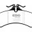 DP41054/2R EBC Brakes Yellowstuff Тормозные колодки перед/зад MERCEDES-BENZ, VOLKSWAGEN; ALFA ROMEO, KIA, MITSUBISHI, VAUXHALL