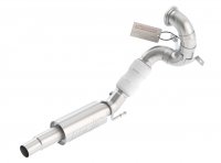 60553 BORLA Приемная труба Down-pipe с резонатором 2015-2016 GTi 2.0L