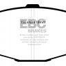 DP41007R EBC Brakes Yellowstuff Тормозные колодки перед LEXUS SC400, Soarer; TOYOTA Aristo, Soarer