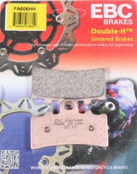 FA606HH EBC BRAKES Double-H™ тормозные колодки  KTM Duke 2011-2012 года выпуска