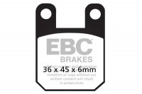 FA115TT EBC BRAKES Organic тормозные колодки ALFER, APRILIA, BETA, BULTACO, C H RACING, C.Z./JAWA, CAGIVA, CPI, DAELIM, DERBI, DUCATI, EXPLORER, FACTORY, FANTIC, FB MINARELLI, GARELLI, GAS-GAS, GILERA, HONDA DALL-ARA, HONDA-HM, HRD, HUSQVARNA, ITALJET, J.