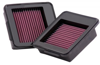 33-2413 K&amp;N Фильтр нулевого сопротивления 2009-2018 NISSAN GT-R 3.8L (2 required) 