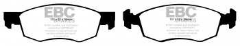 DP21528 EBC Brakes Greenstuff тормозные колодки перед. FIAT Doblo, Punto выпуска 2001-2006 года