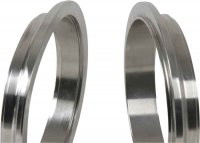 1490 Vibrant Performance V-Band фланец в сборе из нержавеющей стали для 63мм диаметра труб (2 V-Band фланца, 1 V-Band хомут)