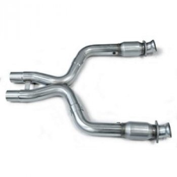 6028-CX KOOKS HEADERS 3" x 2,5" OEM Catted X Stainless PipeFor: Shelby 4V - 5.4 (Not for 2011 use Part No. 6028-CX-2011) для: FORD MUSTANG 2006-2010 Ford Shelby GT-500 5.4L 4V