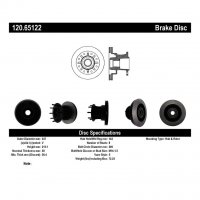 120.65122 Тормозные диски Premium FORD перед