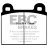 DP8103RP1 EBC Brakes Racing's RP-1™ Тормозные колодки ALFA ROMEO Montreal; DINO 246, 308; FERRARI 208, 246, 308, Mondial; LANCIA Stratos; PORSCHE 911; MERCEDES-BENZ 600 Pullman