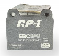 DP8103RP1 EBC Brakes Racing's RP-1™ Тормозные колодки ALFA ROMEO Montreal; DINO 246, 308; FERRARI 208, 246, 308, Mondial; LANCIA Stratos; PORSCHE 911; MERCEDES-BENZ 600 Pullman