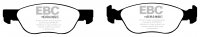 DP21530 EBC Brakes Greenstuff тормозные колодки передние FIAT Punto
