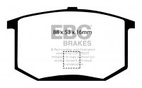 DP3298C EBC Brakes Redstuff Тормозные колодки зад. LOTUS Esprit