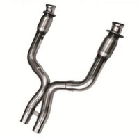 6028-CX-2011 KOOKS HEADERS 3" x 2 3/4" OEM Catted X Stainless PipeFor: 2011 Shelby 4V - 5.4 для: FORD MUSTANG