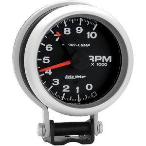 3-3/4" тахометр, 10,000 RPM, STD IGN AUTO METER #3700 TachometerStandard