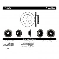 120.44141 Тормозные диски Premium LEXUS зад