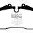 DP8767RP1 EBC Brakes Racing's RP-1™ Тормозные колодки перед/зад PORSCHE 928, 944, 959, 911 (964), 911 (993); FACEL VEGA Excellence; PORSCHE 911 (993)