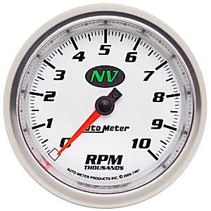 3-3/8" тахометр, 10,000 RPM, IN-DASH, NV AUTO METER #7497 Tachometer
