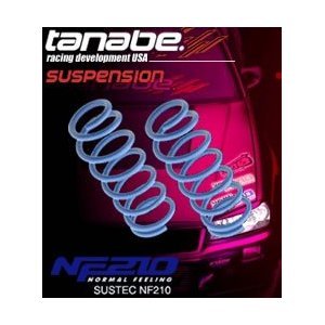 Tanabe заниженные пружины - Normal Feeling SUSTEC - Tanabe NF210 для 2005 - 2009 tC 05-09 Scion tC Tanabe NF210 Performance Normal Feeling Lowering Springs Set 2005 - 2009 tC Spec: -- Spring Rates: 3 kg/mm / 4.1 kg/mm--Lower Height: Front: 1.1 inches / Rear: 1 Installation Method - Replacement Installation Method - Drill Mount