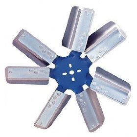 1818 Flex-a-Lite Сменные Лопасти вентилятора 18.25" 7-лопастной ентилятор   8,000 rpm rating to provide maximum air flow Low engine loading at high rpms for better performance Must be used with a fan shroud Fan is 2.50" deep and designed for a clockwise rotation One year manufacturer warranty  