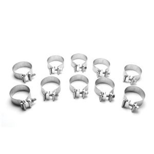 10167 Magnaflow Accessories ACC Clamp 5in. TORCA SS 10pk 