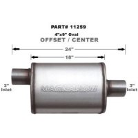 11259 Magnaflow Глушитель прямоточный 18" Body
