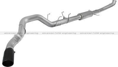 49-42047-B Afe Power Полная выхлопная система Turbo-Back 5.0" Dodge Dsl Trucks 13-15 L6-6.7L насадка черная 