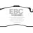 DP91995 EBC Brakes Orangestuff колодки тормозные перед BMW 1 Coupe, 1 Convertible; MINI Hatch